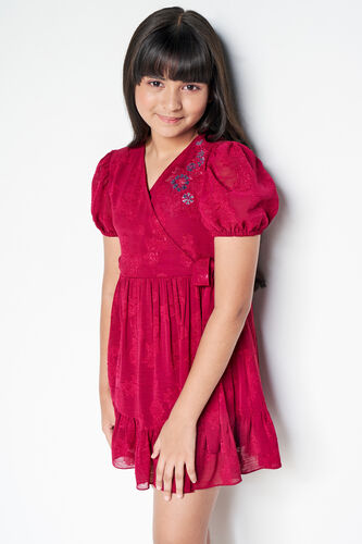 That's A Wrap dress, Red, image 2